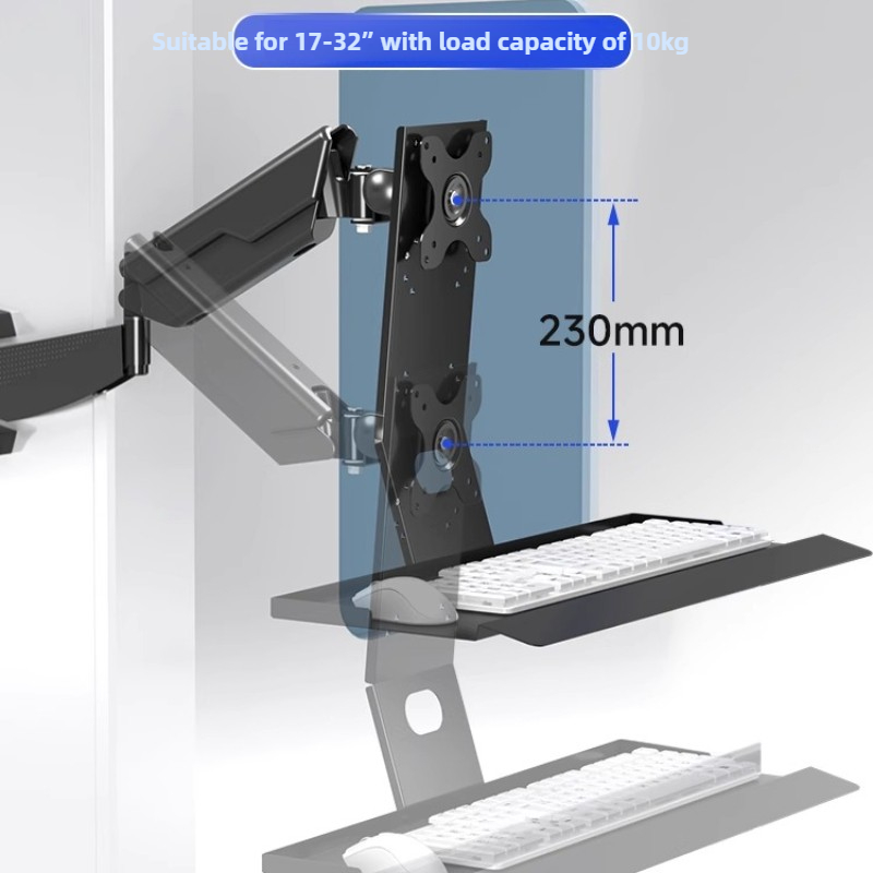 Monitor Arm Clamp - Heavy Duty Monitor Mount Rack Ergonomic