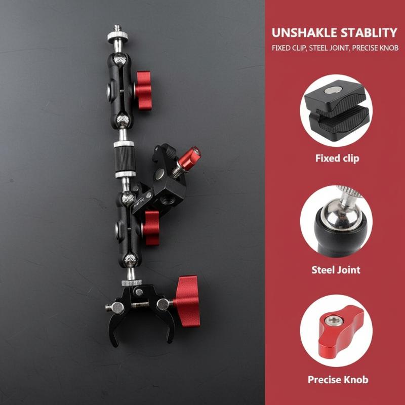 Camera Super Clamp 1 Set Metal - Monitor Arm Clamp のレビューと価格