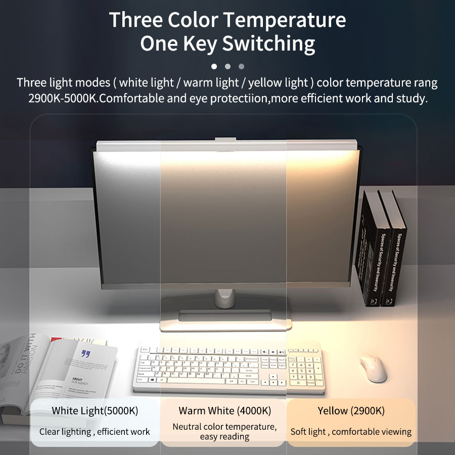 50cm Computer Monitor Light Ba - Desk Setup Modern のレビューと価格