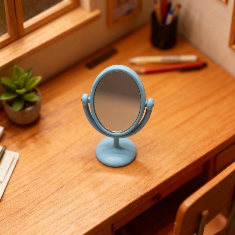 1Pcs Miniature Retro Mirror Dr - Desk Setup Retro のレビューと価格