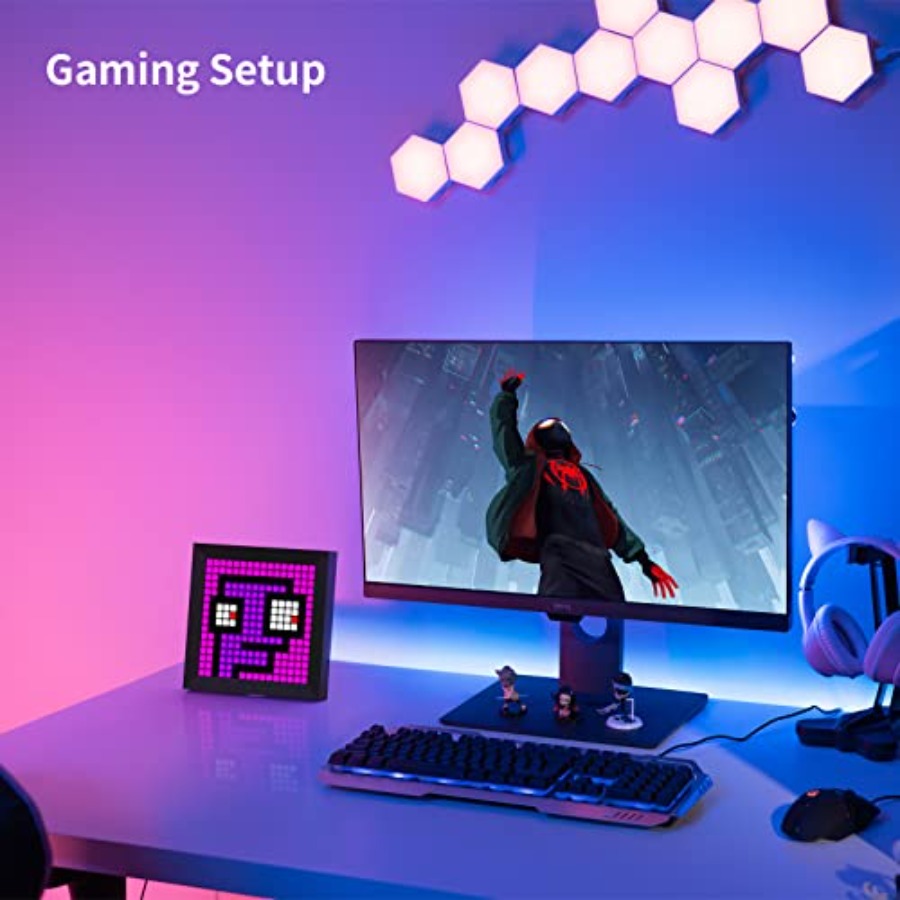 LED Light Pixel Display Panel  - Desk Setup Desk のレビューと価格