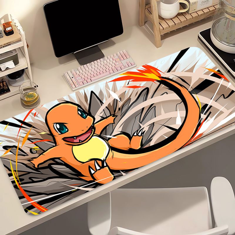 Anime Mouse Pad Pokemon Chariz - Desk Setup Accessories のレビューと価格