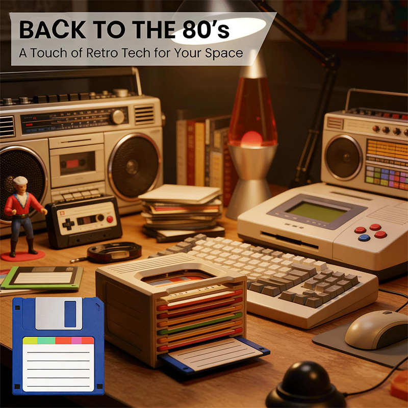 6pcs Retro Floppy Disk Shaped  - Desk Setup Retro のレビューと価格