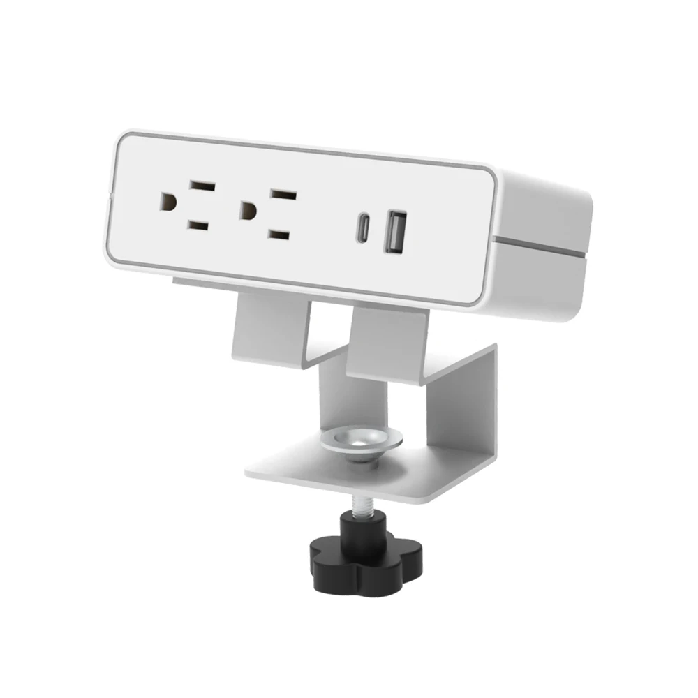 OMNI Desk Clamp Ac Power & Usb - Desk Setup Dual Monitor のレビューと価格