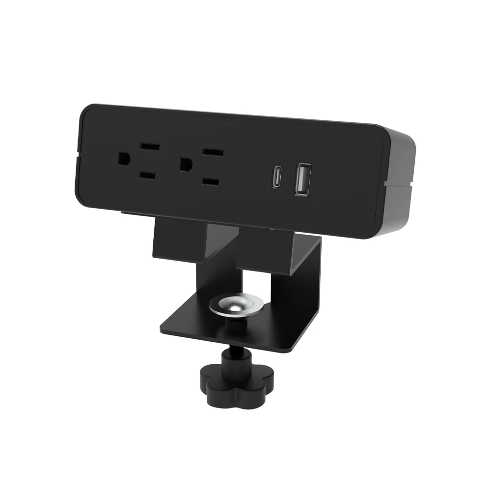 OMNI Desk Clamp Ac Power & Usb - Desk Setup Dual Monitor のレビューと価格