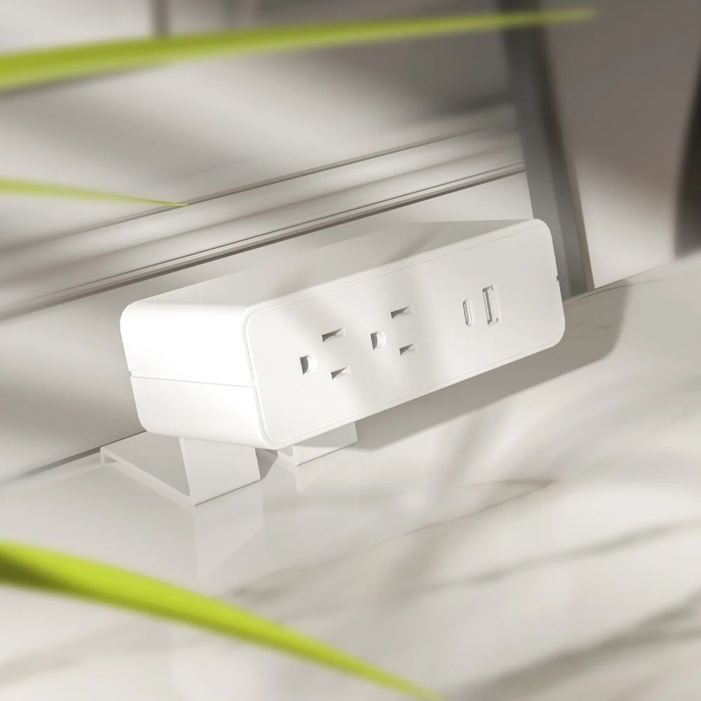 OMNI Desk Clamp Ac Power & Usb - Desk Setup Dual Monitor のレビューと価格