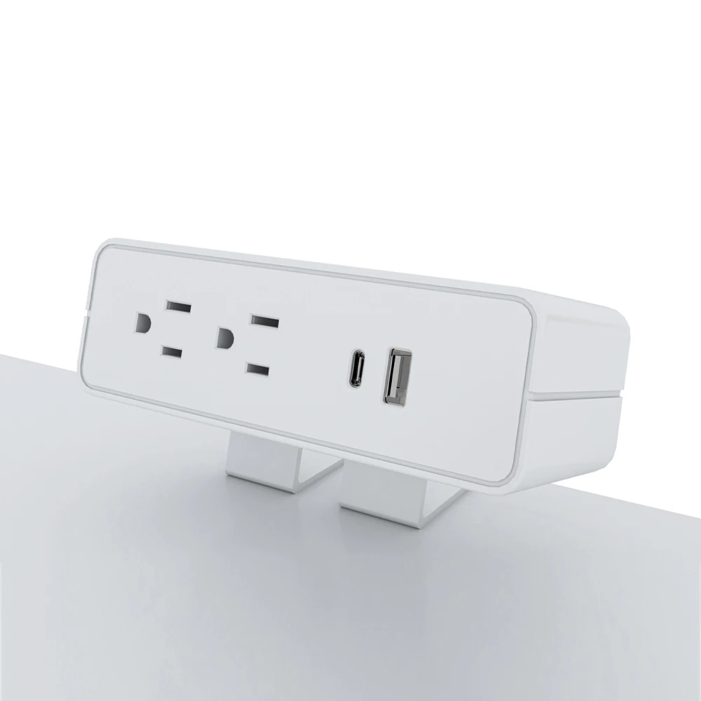 OMNI Desk Clamp Ac Power & Usb - Desk Setup Dual Monitor のレビューと価格