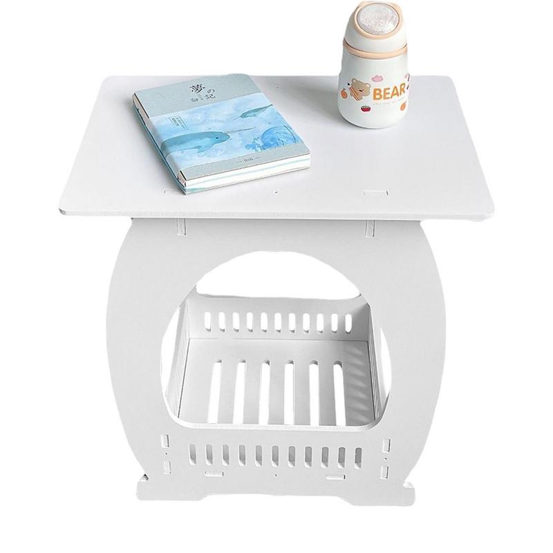 End Table White Nightstand Cof - Desk Setup Modern のレビューと価格