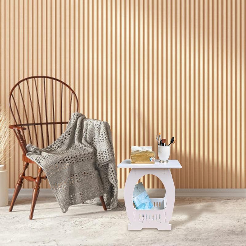 End Table White Nightstand Cof - Desk Setup Modern のレビューと価格