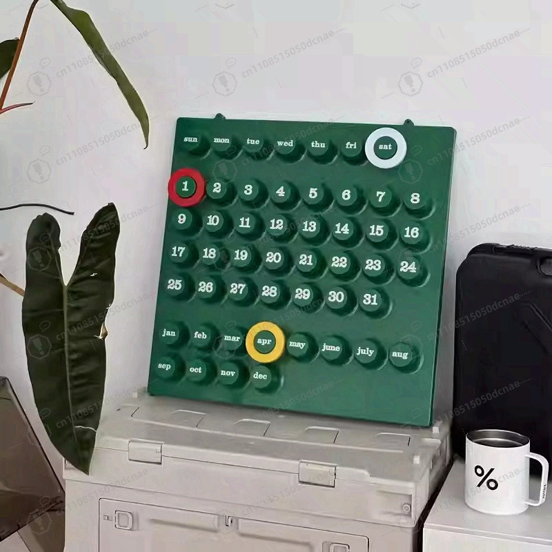 INS Style Retro Flip Calendar  - Desk Setup Retro のレビューと価格