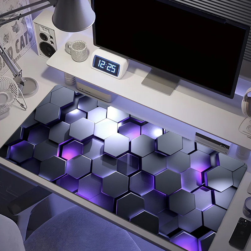 Honeycomb Series Mouse Pad Lar - Rubber Mat Desk のレビューと価格