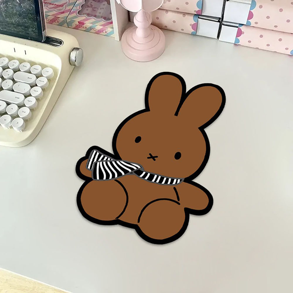 Kawaii Miffy Cute Mouse Pad Ca - Desk Setup Cute のレビューと価格