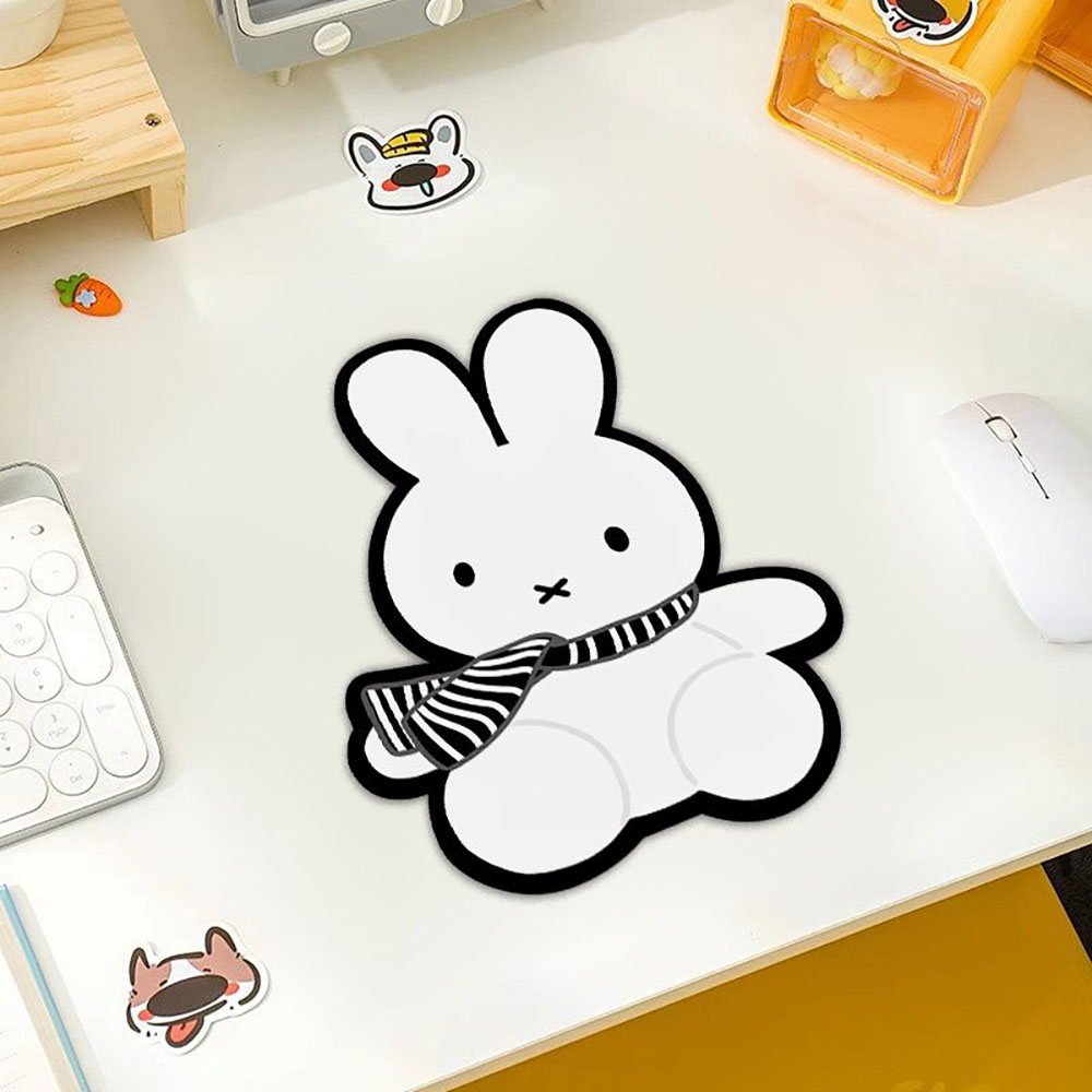 Kawaii Miffy Cute Mouse Pad Ca - Desk Setup Cute のレビューと価格