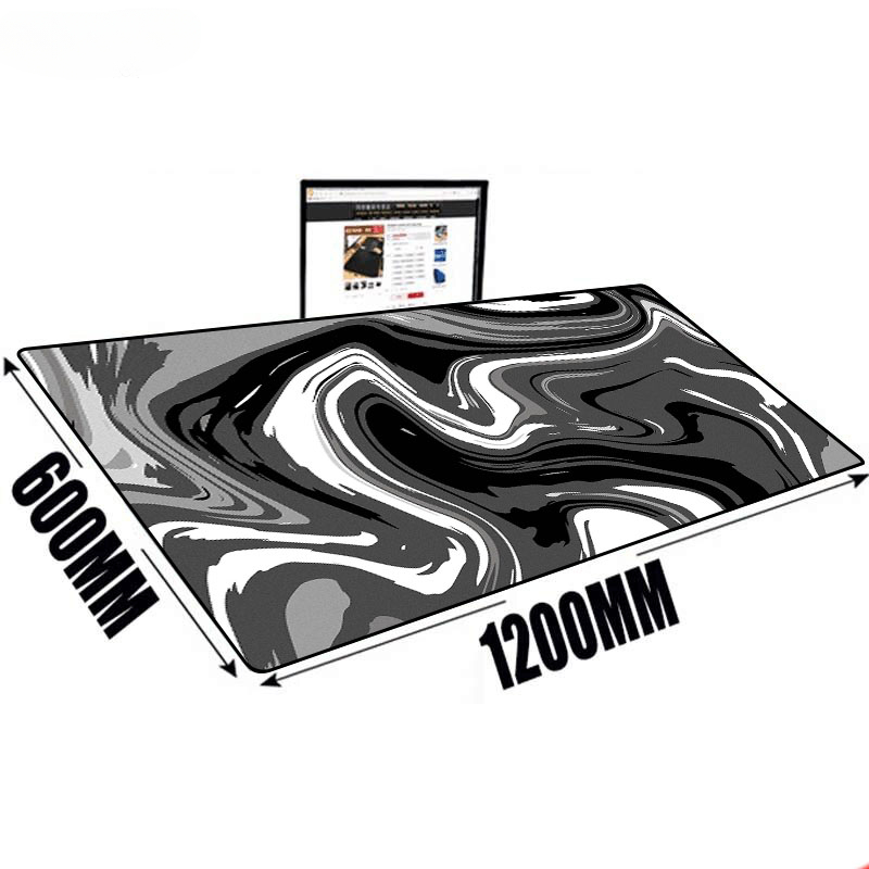 Large Mat Mouse Pad Fluid Art  - Desk Setup Gadgets のレビューと価格