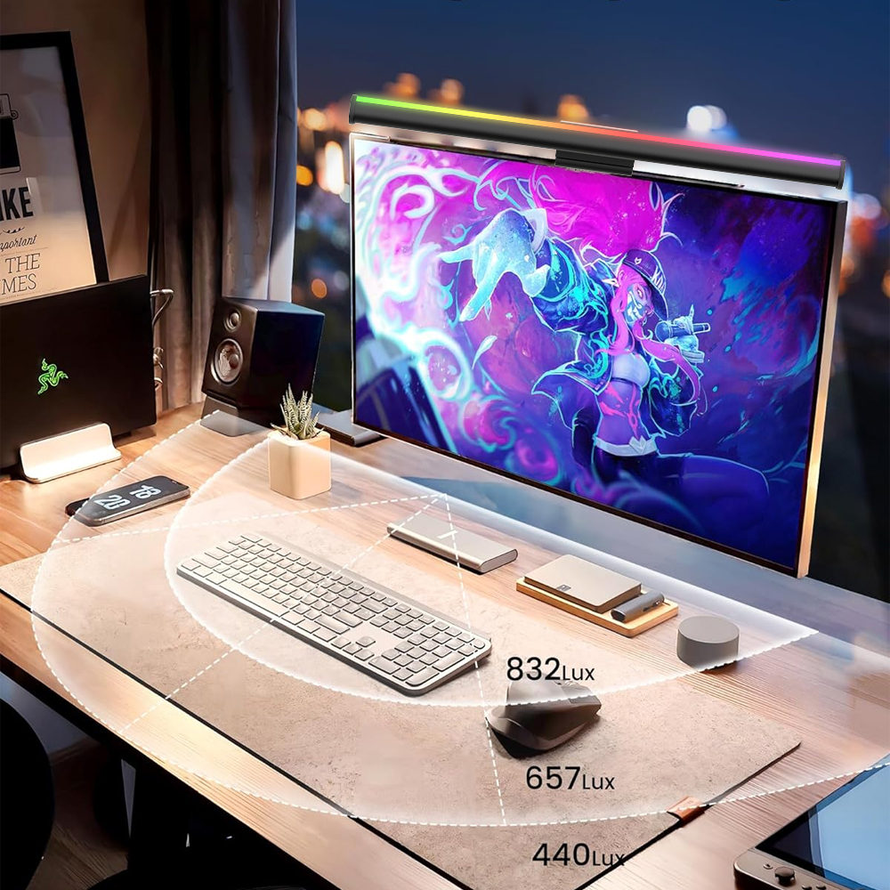 Screen Hanging Lamp Monitor Li - Desk Setup Gadgets のレビューと価格