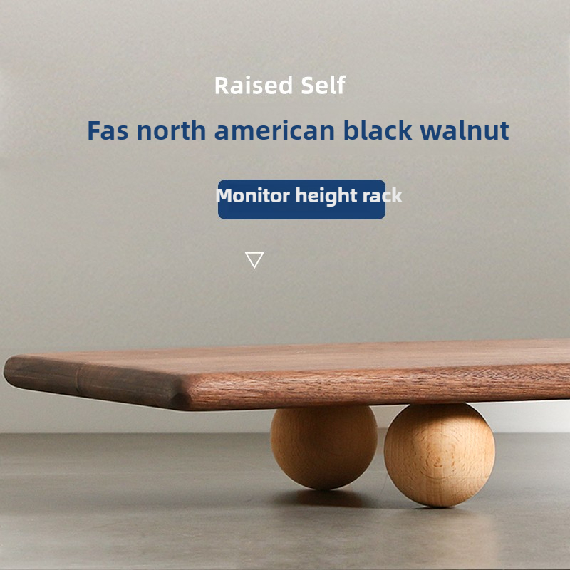 Natural Wood Desktop Riser Dua - Desk Setup Dual Monitor のレビューと価格