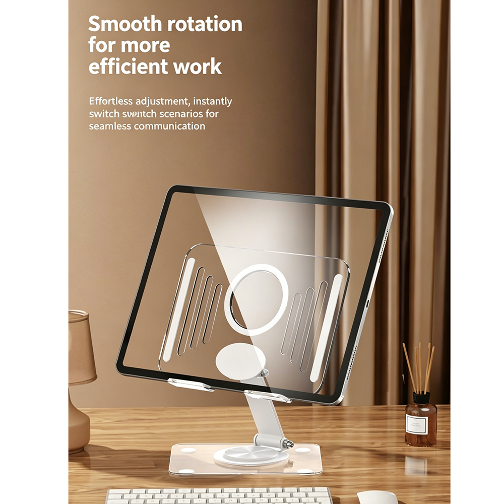 Acrylic Rotation Foldable Tabl - Desk Setup Desk のレビューと価格