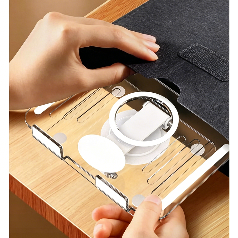 Acrylic Rotation Foldable Tabl - Desk Setup Desk のレビューと価格