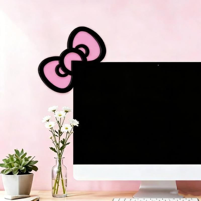 New 1/2Pcs Wooden Bowknot PC A - Desk Setup Home のレビューと価格