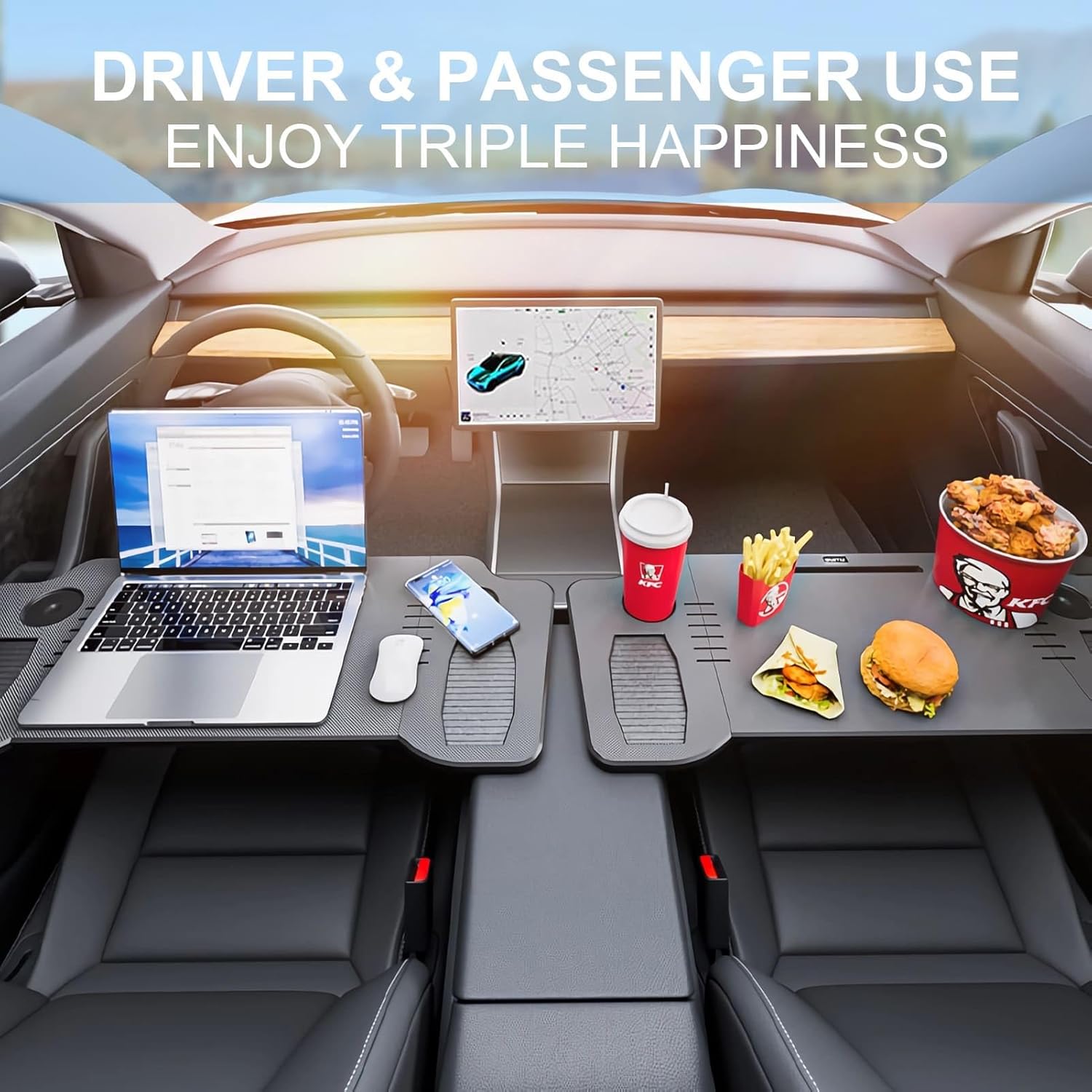 Car-mounted small table board, - Desk Setup Desk のレビューと価格