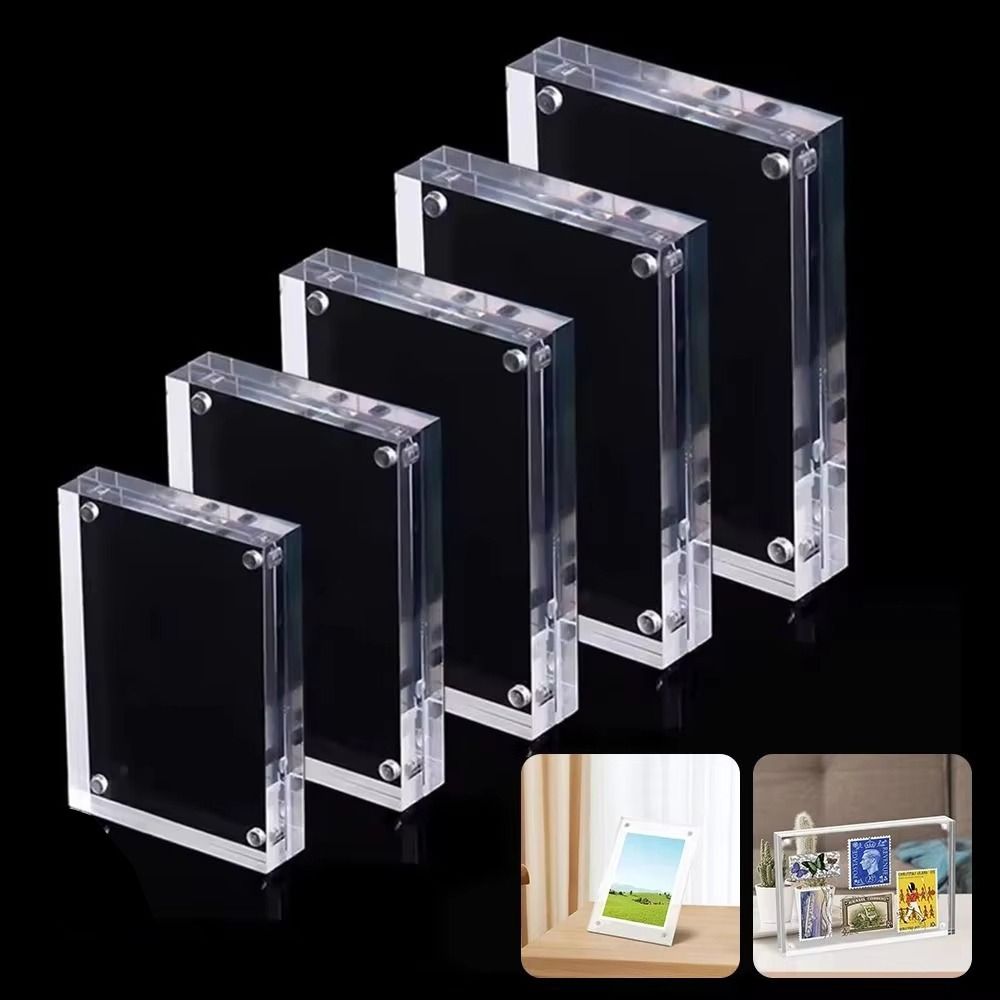 Durable Transparent Photo Fram - Desk Setup Home のレビューと価格