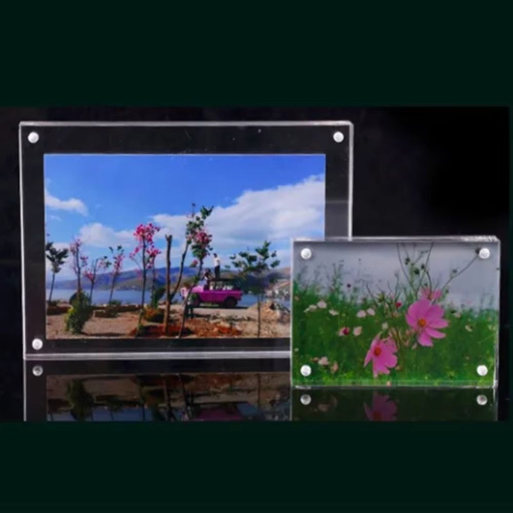 Durable Transparent Photo Fram - Desk Setup Home のレビューと価格