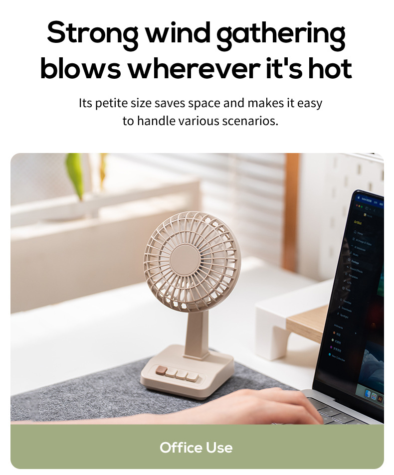 2026 New Retro Desktop Fan Por - Desk Setup Retro のレビューと価格