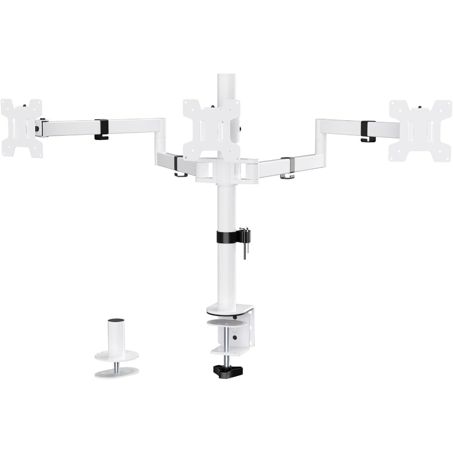 Triple Monitor Mount for Desk  - Desk Setup Triple Monitor のレビューと価格
