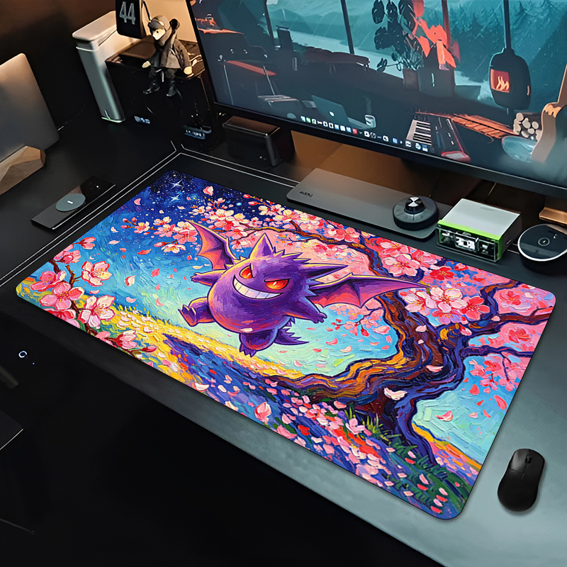 Mouse Pad sakura Gengar Gaming - Desk Setup Accessories のレビューと価格