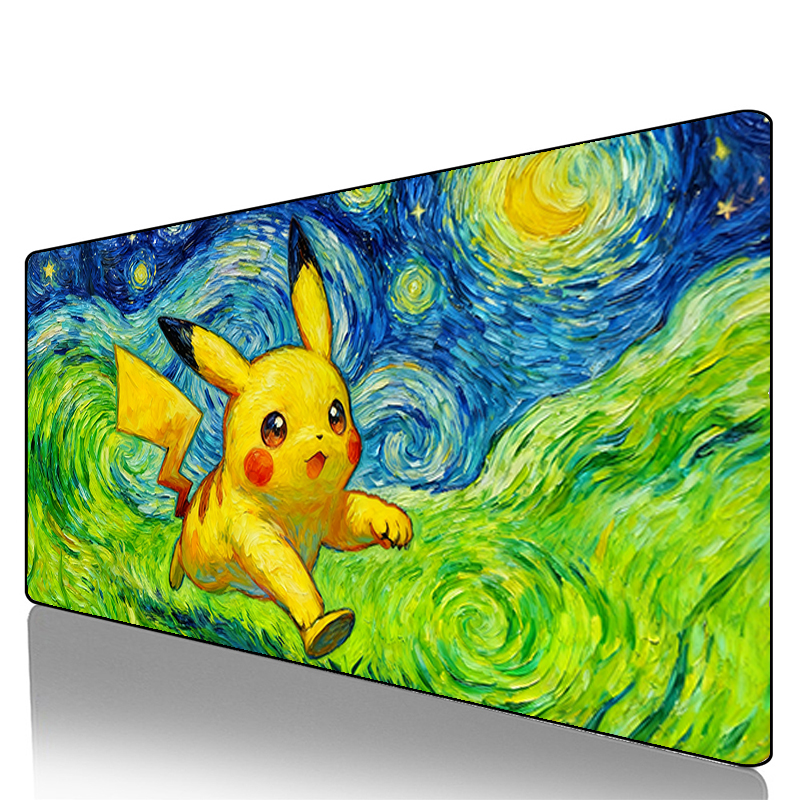 Mouse Pad Pokemon Pikachu Geng - Desk Setup Accessories のレビューと価格
