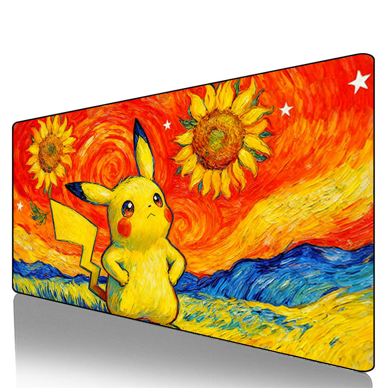 Mouse Pad Pokemon Pikachu Geng - Desk Setup Accessories のレビューと価格
