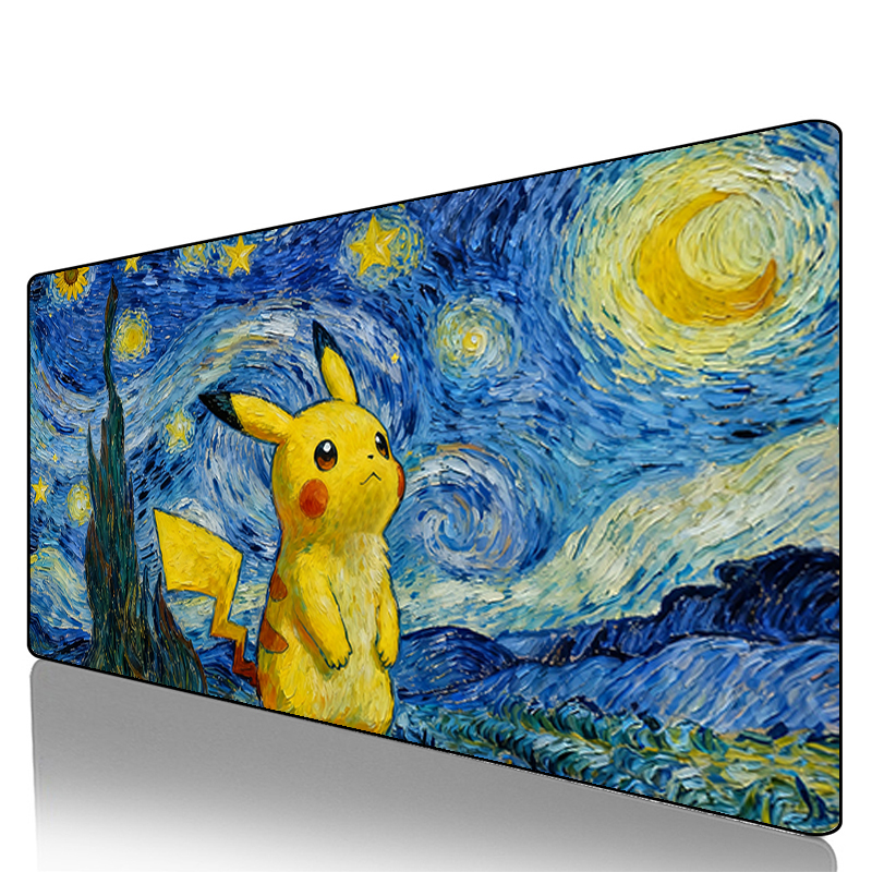 Mouse Pad Pokemon Pikachu Geng - Desk Setup Accessories のレビューと価格