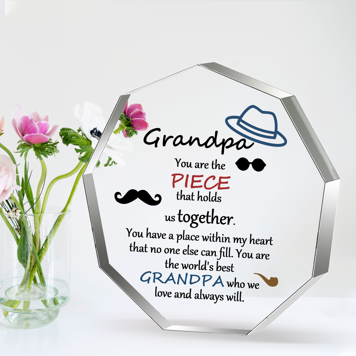 Grandpa Gift from Grandchildre - Desk Setup Retro のレビューと価格