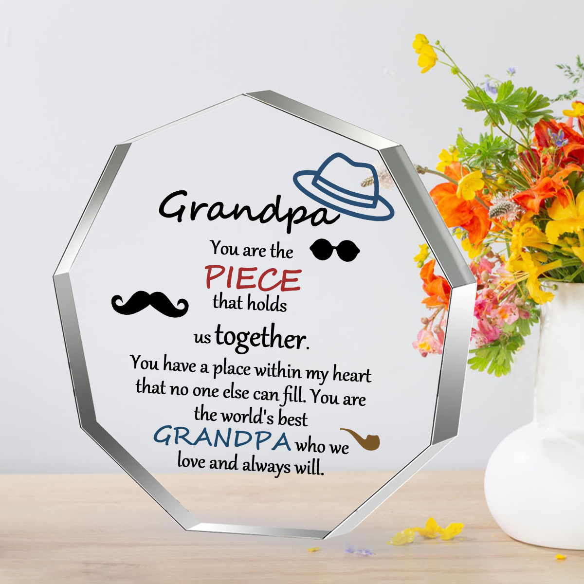 Grandpa Gift from Grandchildre - Desk Setup Retro のレビューと価格