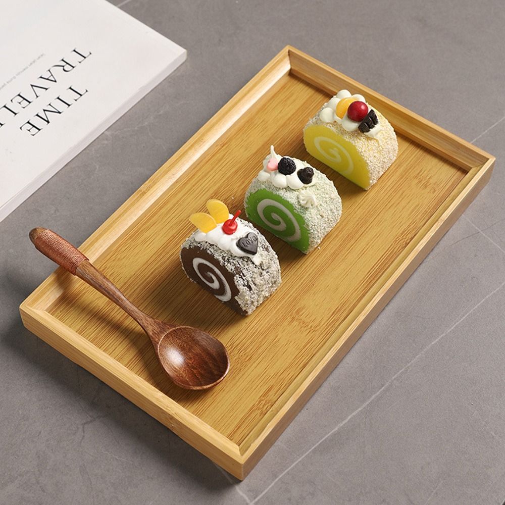 Decorate Tray Natural Bamboo B - Desk Setup Retro のレビューと価格