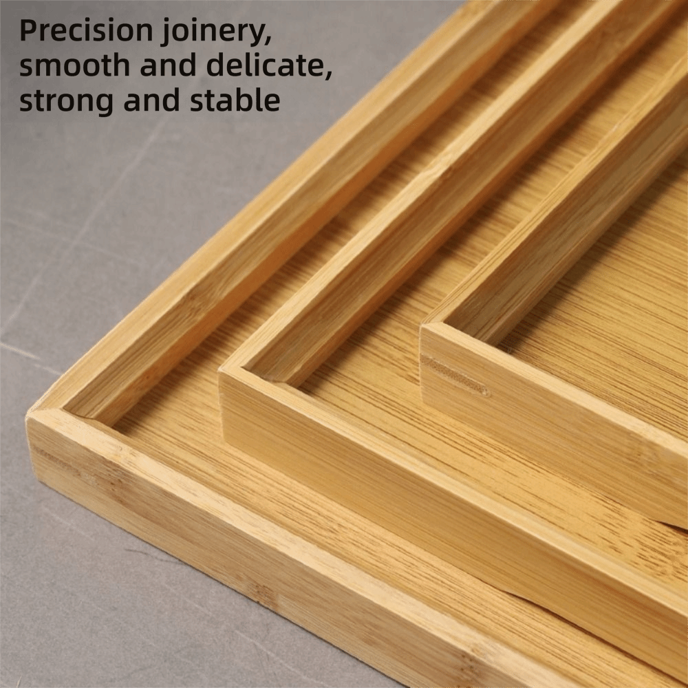 Decorate Tray Natural Bamboo B - Desk Setup Retro のレビューと価格