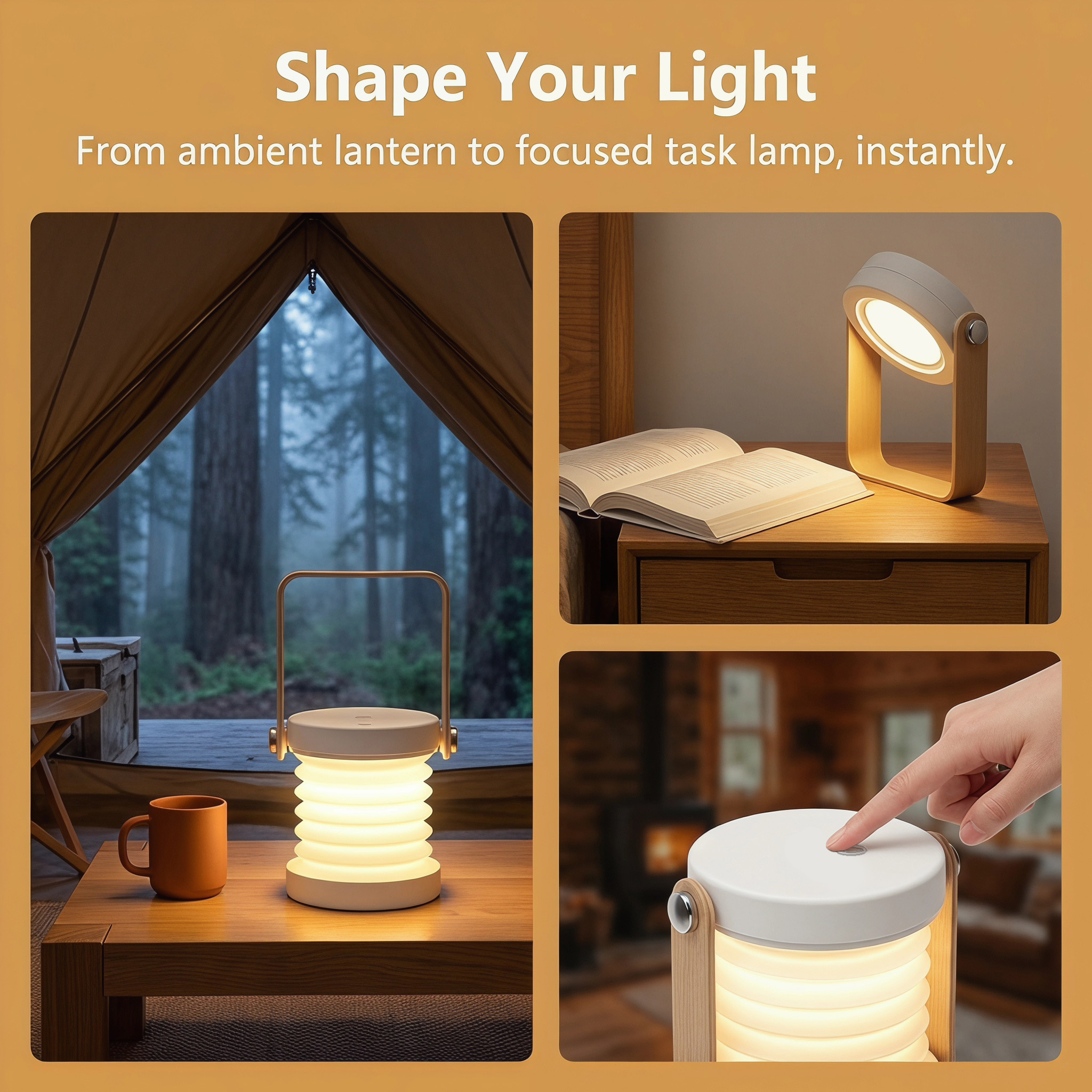 Telescopic Hanging Lantern Tab - Desk Setup Desk のレビューと価格
