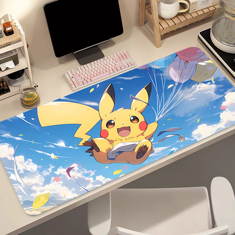 Anime Mouse Pad Pokemon Pikach - Desk Setup Accessories のレビューと価格