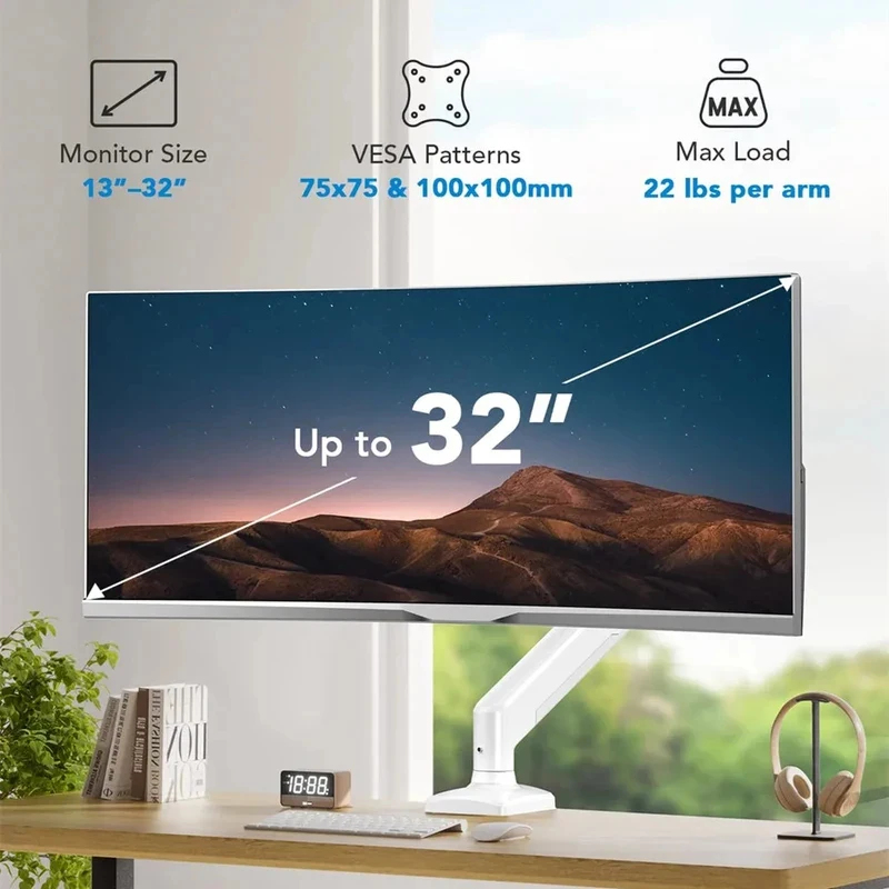 Home Household Single Monitor  - Monitor Arm Clamp のレビューと価格