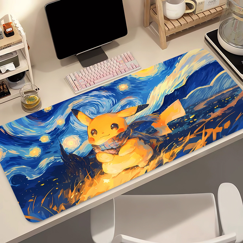Anime Mouse Pad 90x40cm Pokemo - Desk Setup Modern のレビューと価格