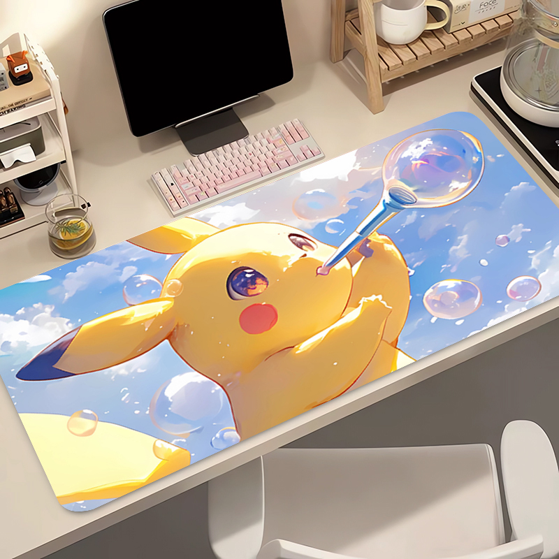 Anime Mouse Pad 90x40cm Pokemo - Desk Setup Modern のレビューと価格