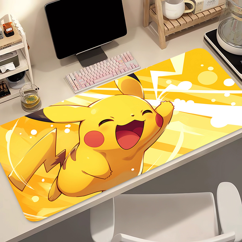 Anime Mouse Pad 90x40cm Pokemo - Desk Setup Modern のレビューと価格