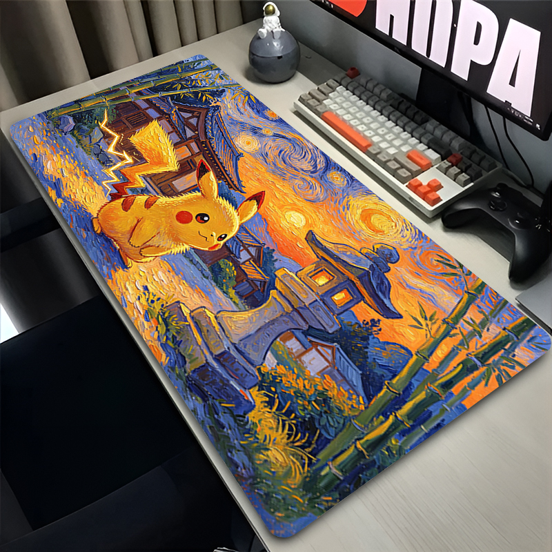 Mouse Pad Pokemon Pikachus Rub - Desk Setup Accessories のレビューと価格