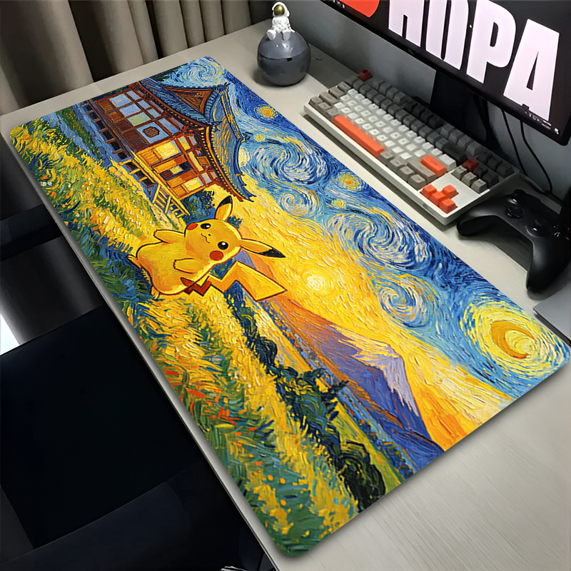 Mouse Pad Pokemon Pikachus Rub - Desk Setup Accessories のレビューと価格