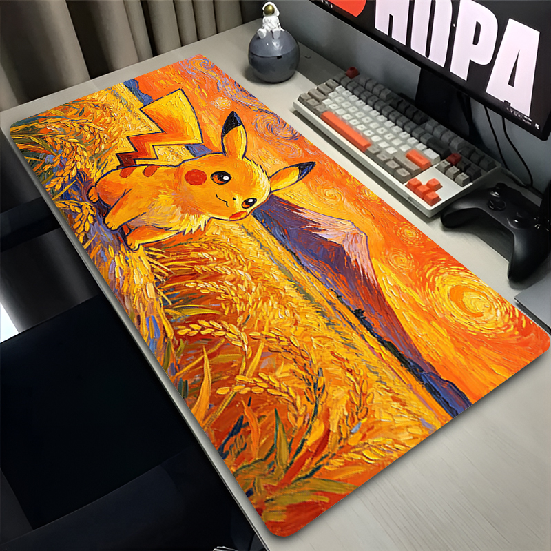 Mouse Pad Pokemon Pikachus Rub - Desk Setup Accessories のレビューと価格