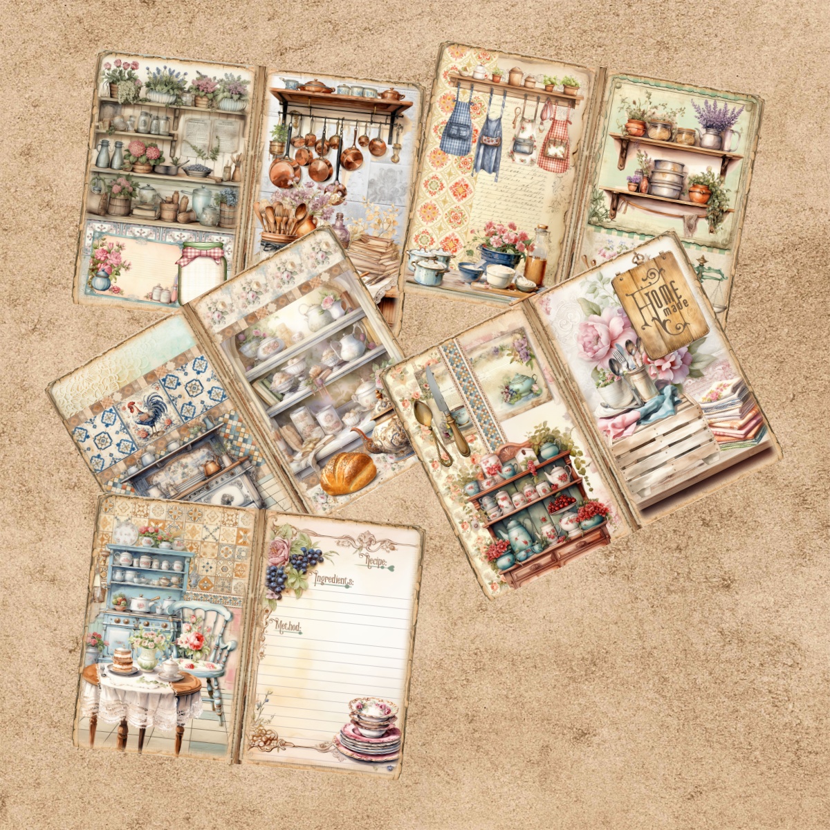10 Sheets A5 Size Retro Cabine - Desk Setup Retro のレビューと価格