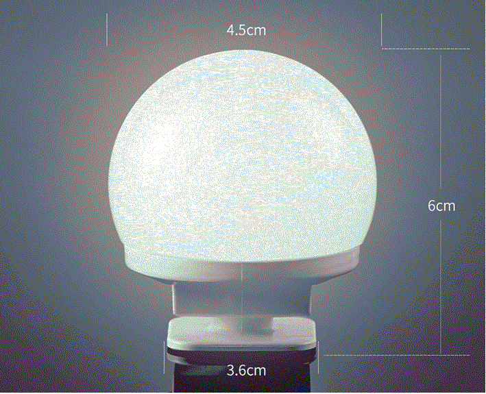 LED Light Paste Mirror Makeup  - Desk Setup Modern のレビューと価格