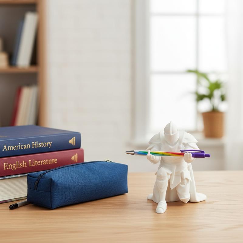 Knight Pen Holder Creative Des - Desk Setup Home のレビューと価格