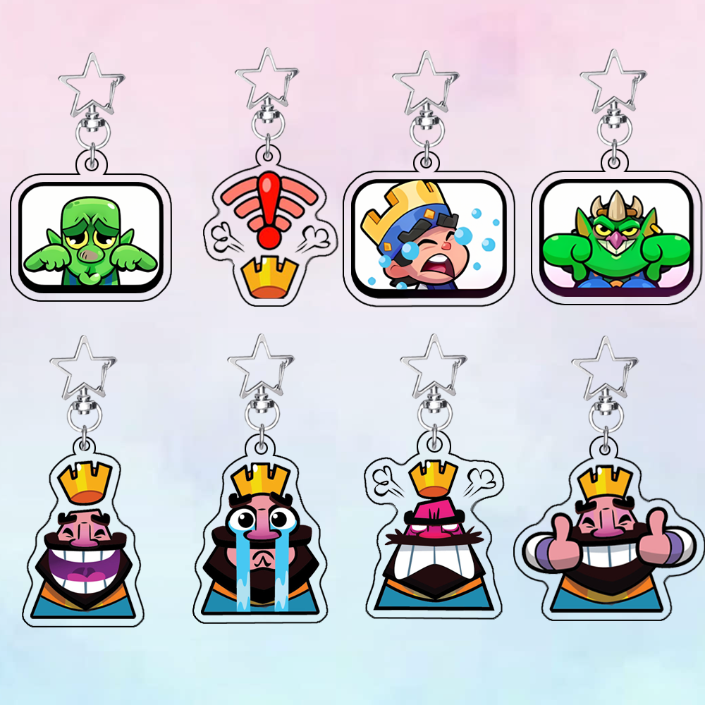 Clash Royale Anime Game Emote  - Desk Setup Cute のレビューと価格