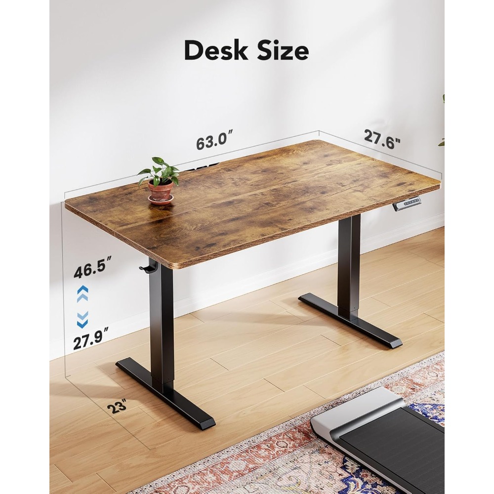 HUANUO 63 x 28 Electric Standi - Desk Setup Headphone Stand のレビューと価格